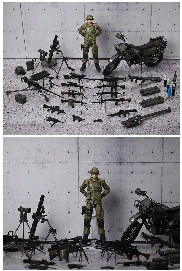 Alt view image 4 of 6 - figma Little Armory JGSDF Infantryman
