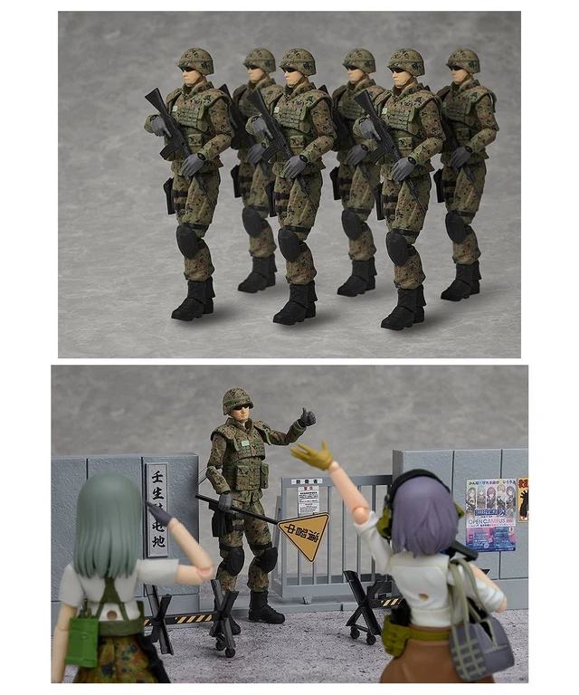 Alt view image 5 of 6 - figma Little Armory JGSDF Infantryman
