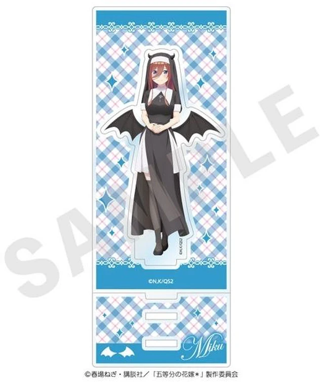 Main image of Japan Miku Nakano Little Devil Sister Acrylic Stand with Background