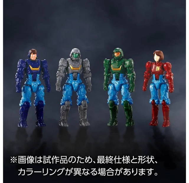 Alt view image 3 of 3 - Diaclone Tactical Grander Member Set