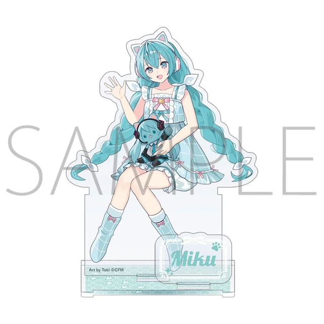 Alt view image 2 of 6 - Japan Hatsune Miku withCAT Acrylic Stand Hatsune Miku
