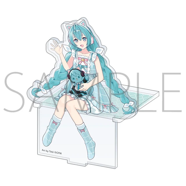 Alt view image 3 of 6 - Japan Hatsune Miku withCAT Acrylic Stand Hatsune Miku