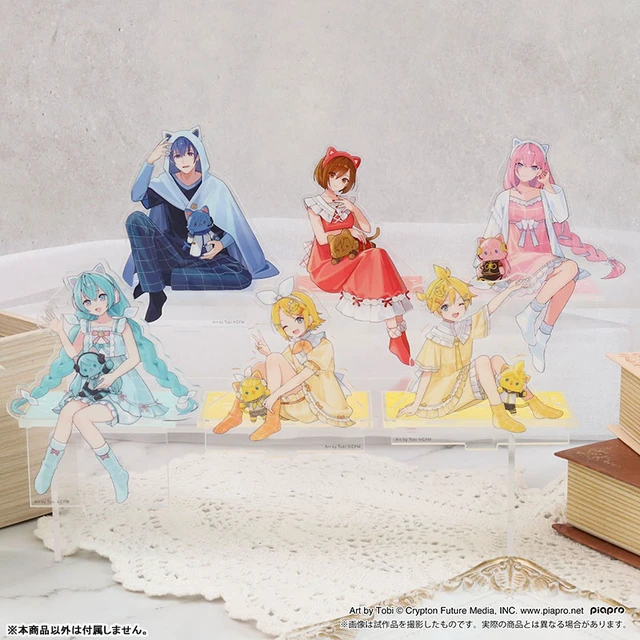 Alt view image 6 of 6 - Japan Hatsune Miku withCAT Acrylic Stand Hatsune Miku