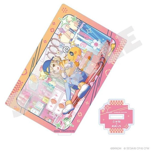 Main image of Japan Kohane Azusawa x Memetchi Card-Type Acrylic Stand - HATSUNE MIKU: COLORFUL