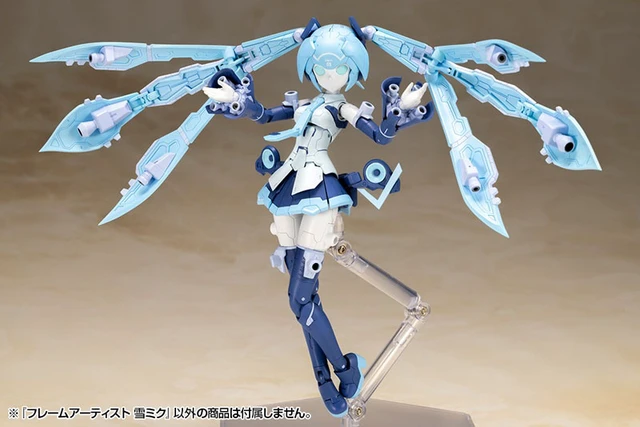 Alt view image 6 of 6 - Frame Arms Frame Artist Snow Miku 1/100 Model Kit