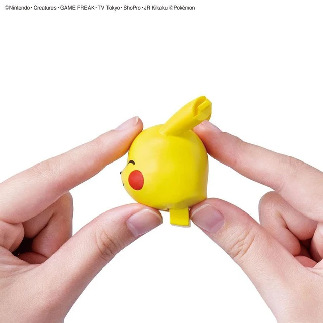 Alt view image 5 of 6 - Pikachu (Sitting Pose) - Pokémon Plamo Collection Quick!! 16
