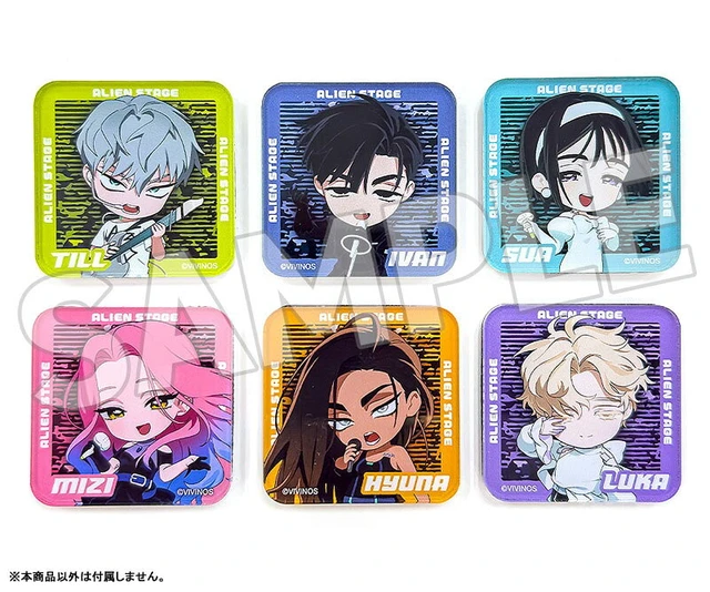 Alt view image 2 of 2 - Japan Till Acrylic Magnet: ALIEN STAGE Nendoroid Plus