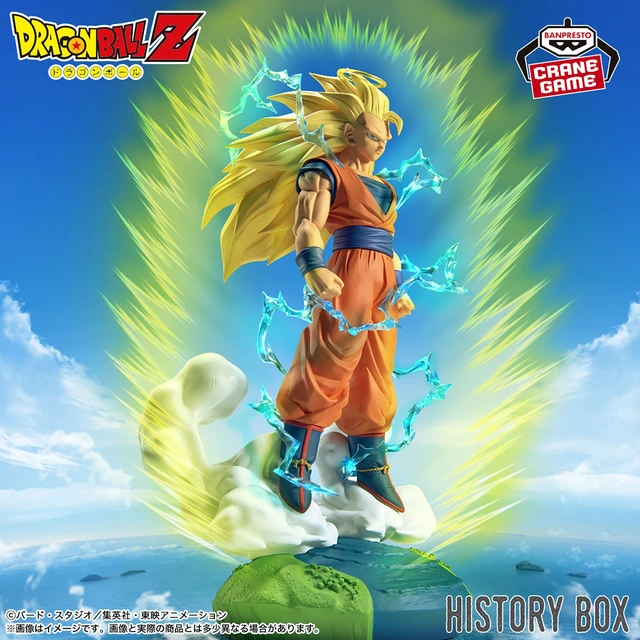 Alt view image 2 of 3 - Dragon Ball Z History Box Super Saiyan 3 Son Goku Complete Figure