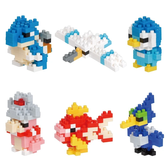 Alt view image 7 of 7 - Japan Nanoblock NBMC_16 Mininano Pokémon Water Type