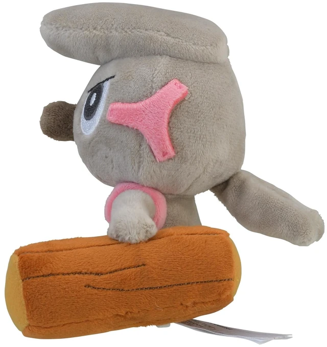 Alt view image 3 of 6 - Japan Pokémon fit Timburr Plush
