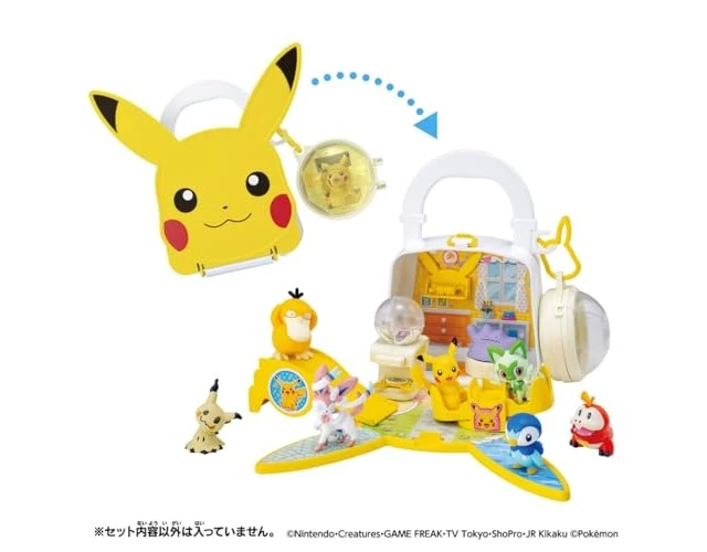 Alt view image 2 of 5 - Japan Pokémon Moncolle Pikachu Friendly Room Bag