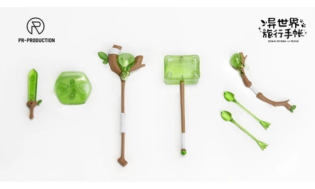Alt view image 3 of 6 - Isekai Travel Diary Weapon Pack 01 Slime Block Series Plastic Kit