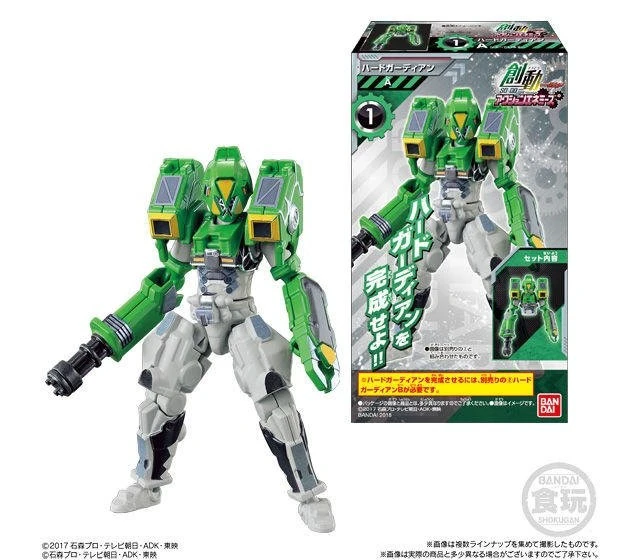 Alt view image 3 of 3 - Sodo Kamen Rider Build Action Enemies Hard Guardian A & B Set