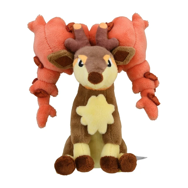 Alt view image 2 of 6 - Japan Pokémon fit Plush Sawsbuck (Autumn Form)