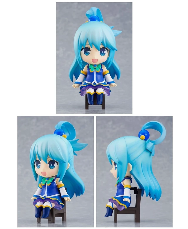 Alt view image 2 of 6 - Nendoroid Swacchao! Konosuba Aqua, Megumin, Darkness 3-Figure Set