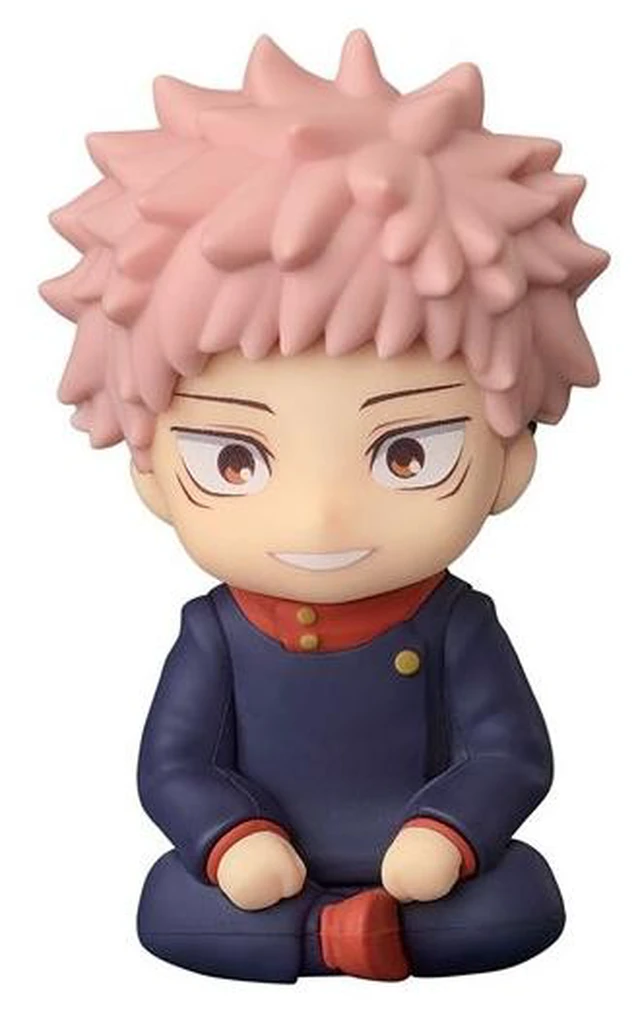 Main image of Japan Nendoroid Plus Jujutsu Kaisen Yuji Itadori Rubber Mascot