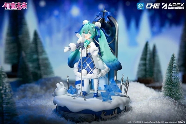 Alt view image 4 of 6 - Japan Hatsune Miku: Star Night Snow Ver. 18cm Figure
