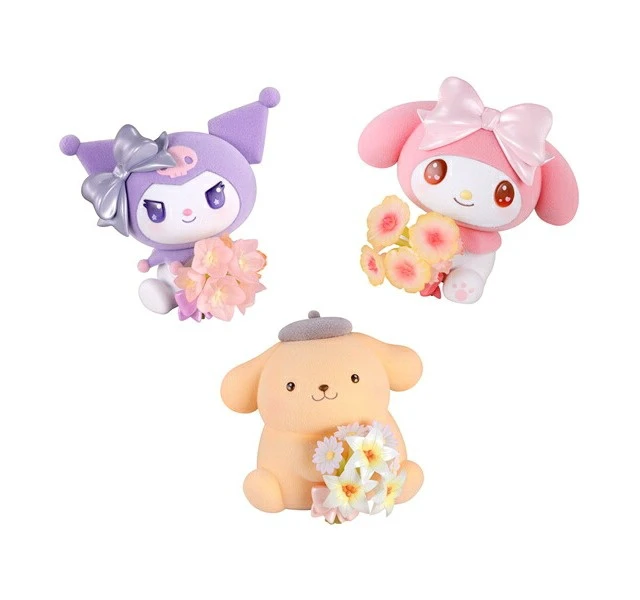 Main image of Japan mofamofy Sanrio Characters 3-Type Set Pastel Color Ver.