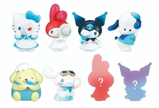 Main image of Japan PERIHAPI! Hide & Seek Hello Kitty and Friends 1BOX