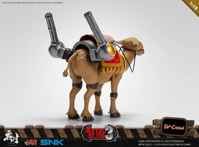 Alt view image 4 of 6 - Metal Slug 3 1/12 Scale Collectible Camel Slug (TUNSHI STUDIO)