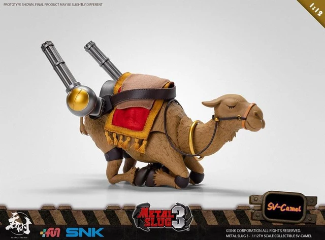 Alt view image 5 of 6 - Metal Slug 3 1/12 Scale Collectible Camel Slug (TUNSHI STUDIO)