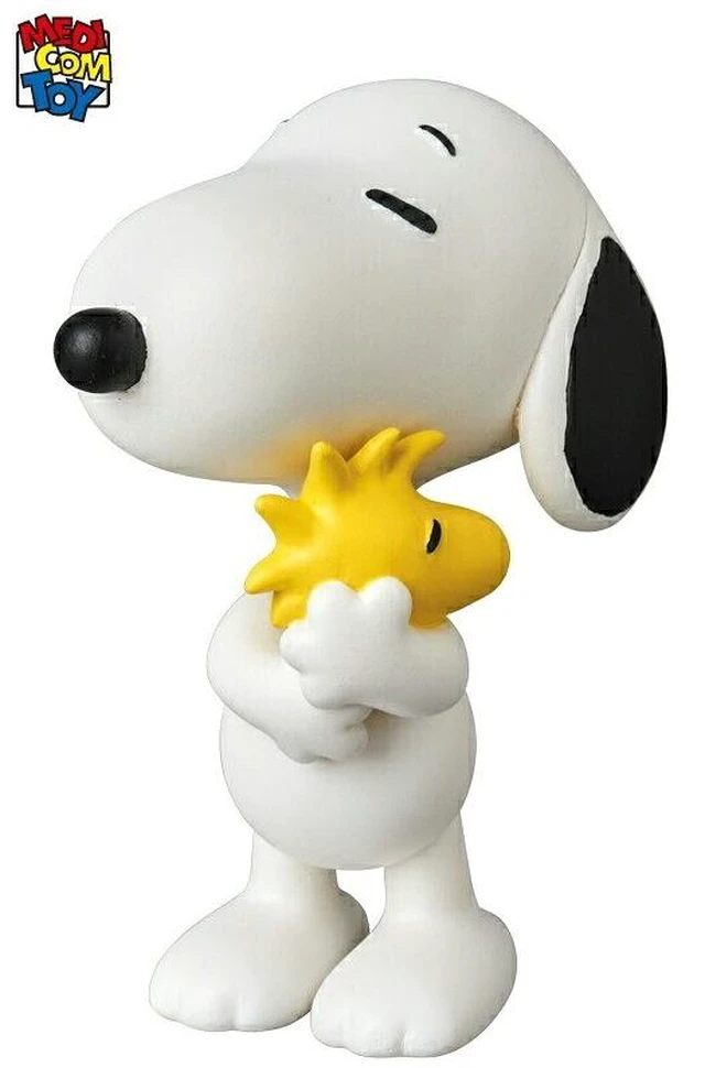 Main image of Japan UDF PEANUTS Snoopy Holding Woodstock (Renewal Ver.)
