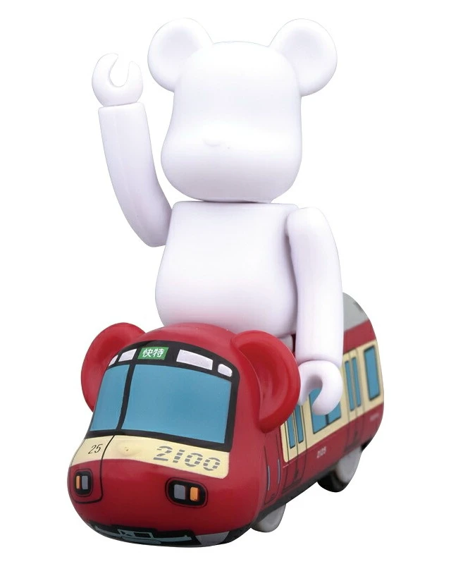 Alt view image 3 of 3 - Japan BE@RBRICK TRAIN Keikyu 2100 Series