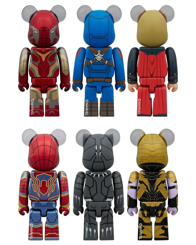 Alt view image 2 of 2 - Japan BE@RBRICK CHASE MARVEL INFINITY SAGA