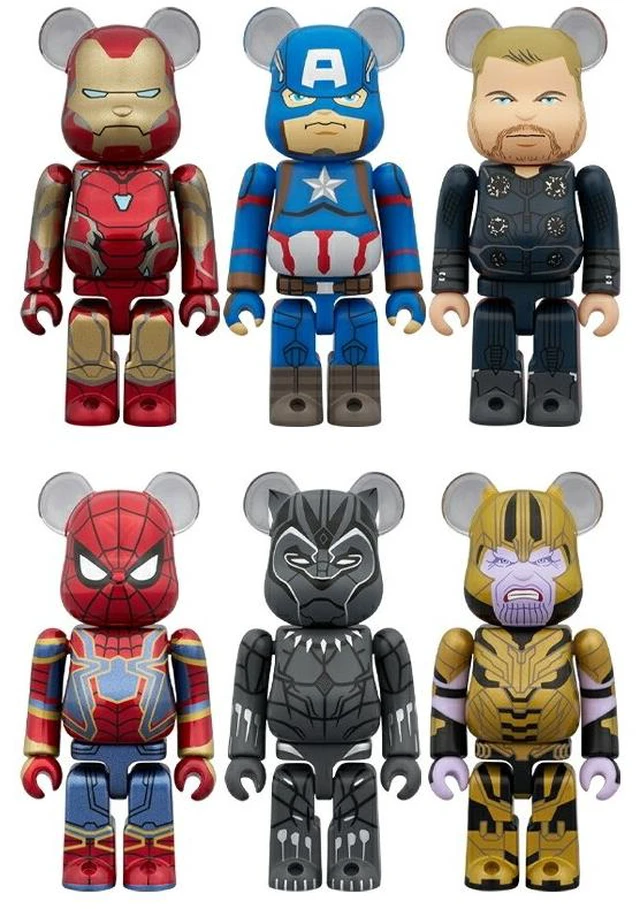 Main image of Japan BE@RBRICK CHASE MARVEL INFINITY SAGA