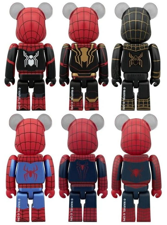 Alt view image 2 of 2 - Japan BE@RBRICK CHASE Spider-Man: No Way Home