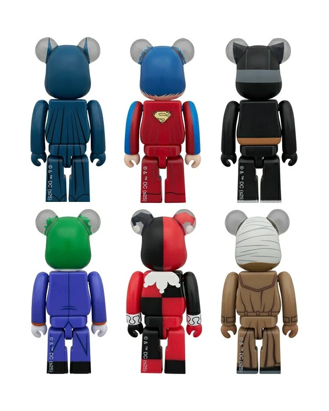Alt view image 2 of 2 - Japan BE@RBRICK Batman Hush #1 Marvel Superman The Joker Figure