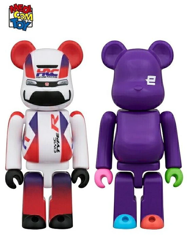 Main image of Japan BE@RBRICK Honda Racing eMS 2PCS SET