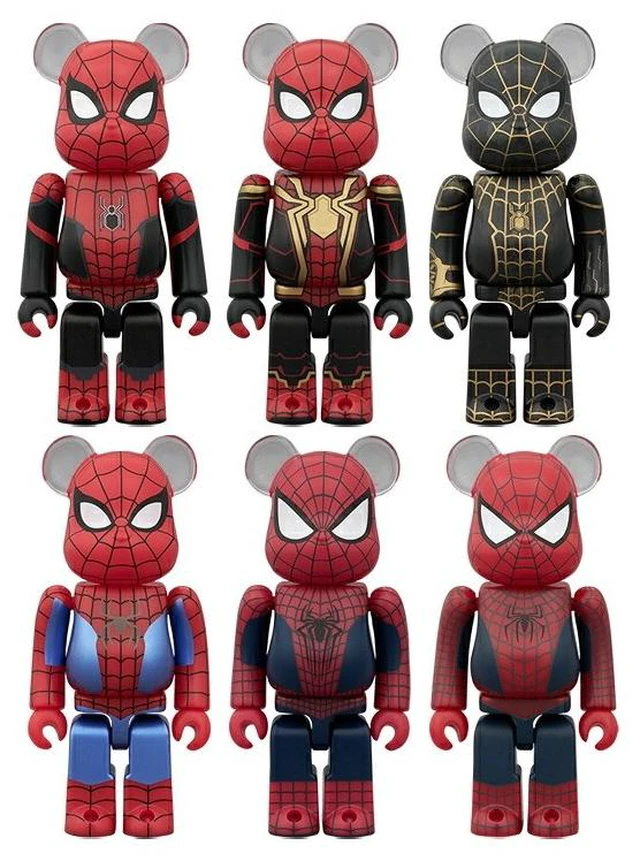 Main image of Japan BE@RBRICK CHASE Spider-Man: No Way Home