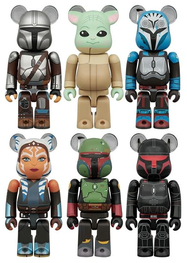 Main image of Japan BE@RBRICK The Mandalorian Chase Star Wars
