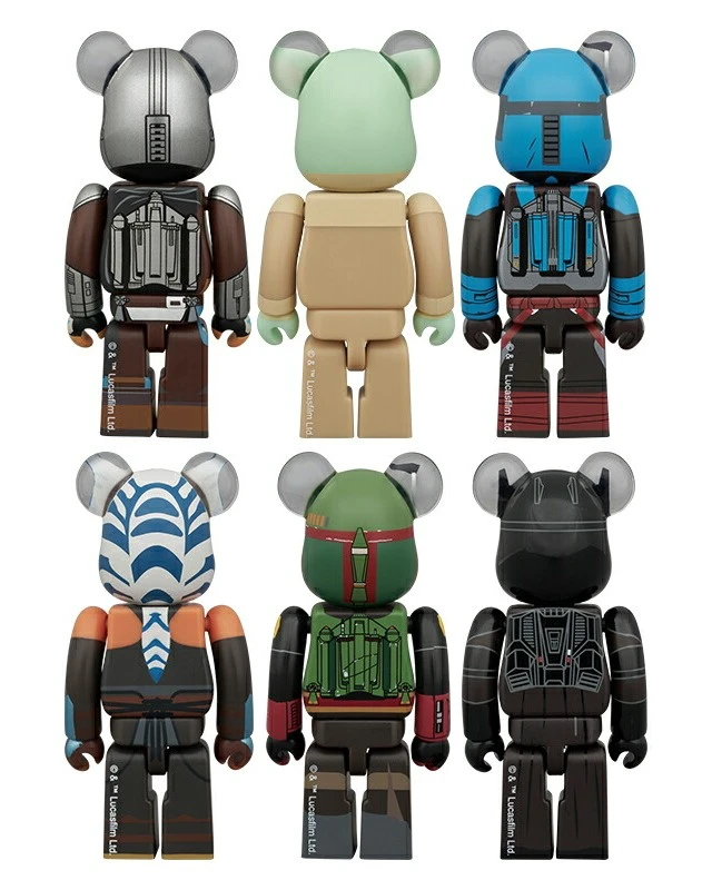 Alt view image 2 of 2 - Japan BE@RBRICK The Mandalorian Chase Star Wars