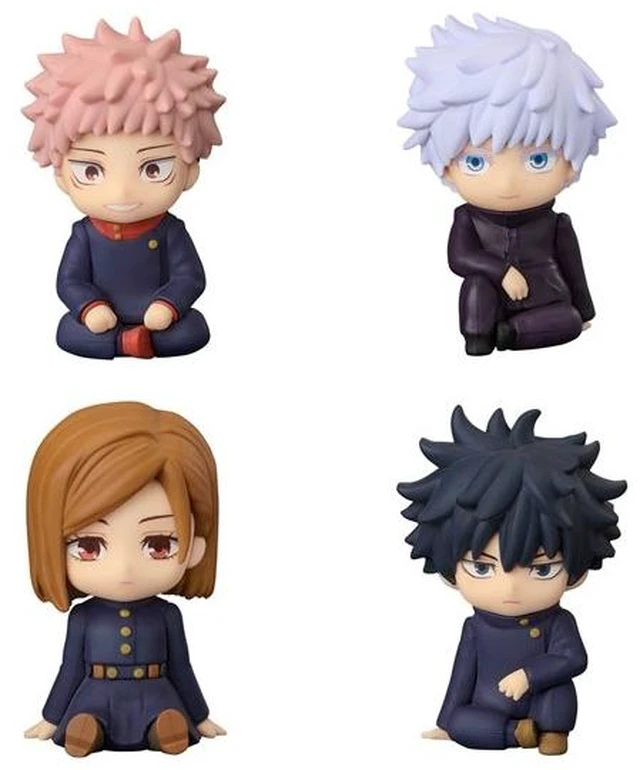 Main image of Japan Jujutsu Kaisen Nendoroid Plus Rubber Mascot Set of 4