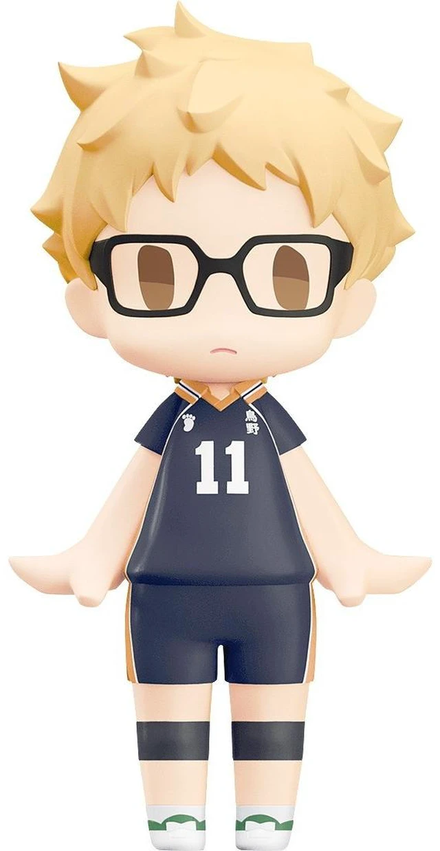 Main image of Japan HELLO! GOOD SMILE Kei Tsukishima Haikyu!! Complete Figure