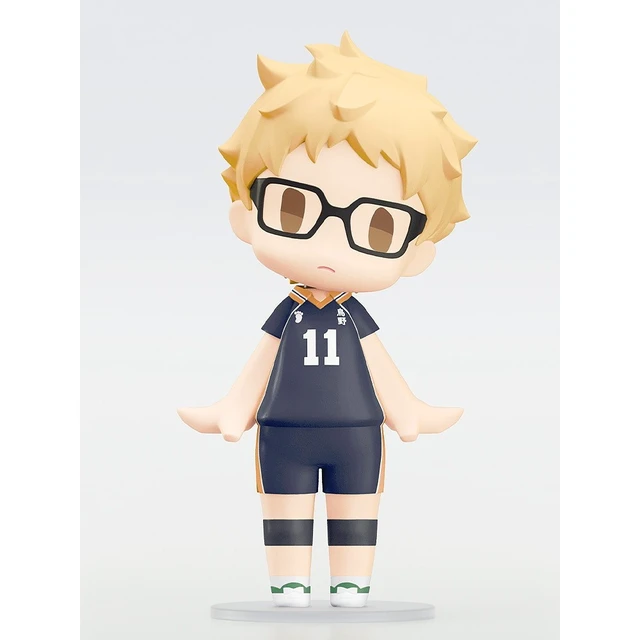 Alt view image 3 of 4 - Japan HELLO! GOOD SMILE Kei Tsukishima Haikyu!! Complete Figure