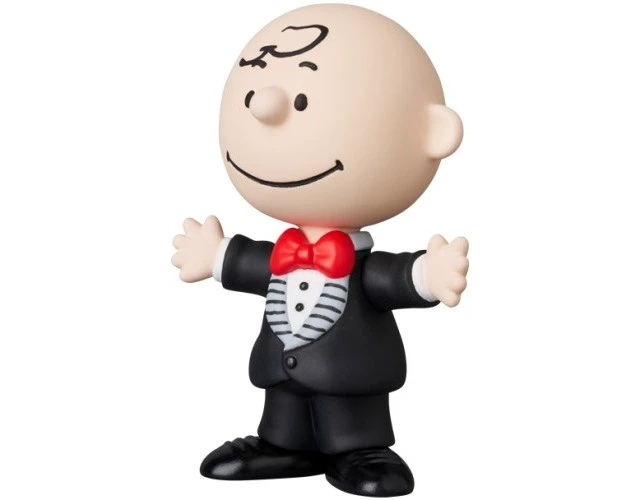 Alt view image 3 of 3 - Japan UDF PEANUTS Charlie Brown (Tuxedo Ver.) Figure