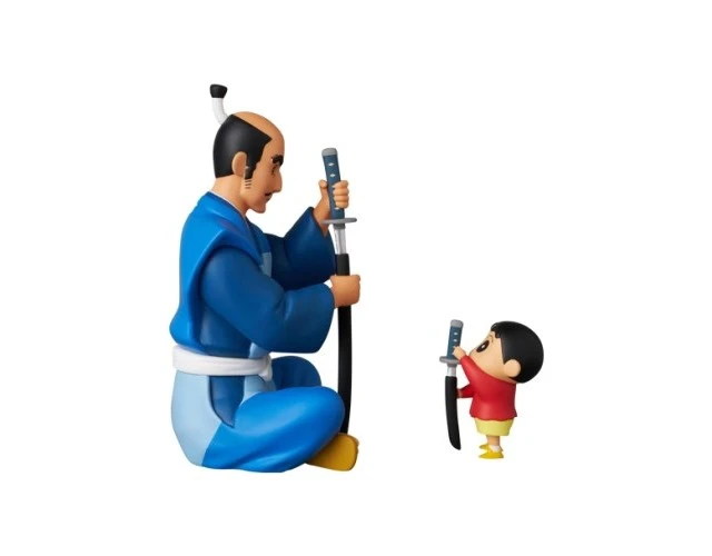 Alt view image 2 of 4 - Japan UDF Crayon Shin-chan Bushi no Kinuchi (Matabee & Shin-chan)
