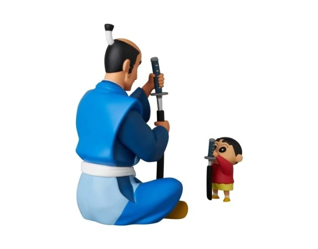Alt view image 3 of 4 - Japan UDF Crayon Shin-chan Bushi no Kinuchi (Matabee & Shin-chan)