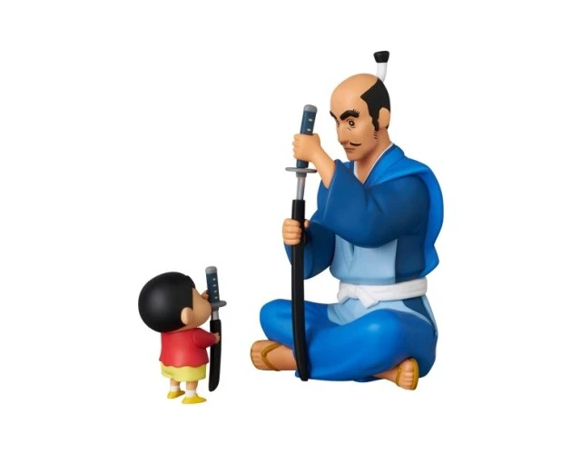 Alt view image 4 of 4 - Japan UDF Crayon Shin-chan Bushi no Kinuchi (Matabee & Shin-chan)