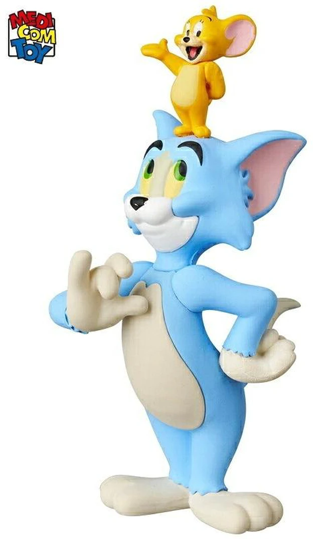 Main image of Japan UDF Tom and Jerry Classic Color Ver. Jerry on Tom's Head