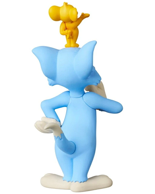 Alt view image 2 of 2 - Japan UDF Tom and Jerry Classic Color Ver. Jerry on Tom's Head