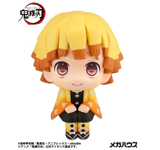Alt view image 2 of 6 - Look Up Series Demon Slayer Zenitsu Agatsuma Smiling Ver. Complete Figure