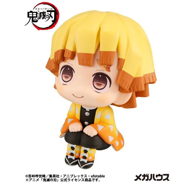 Alt view image 3 of 6 - Look Up Series Demon Slayer Zenitsu Agatsuma Smiling Ver. Complete Figure