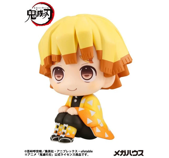 Alt view image 4 of 6 - Look Up Series Demon Slayer Zenitsu Agatsuma Smiling Ver. Complete Figure