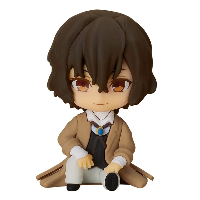 Alt view image 2 of 4 - Japan Nendoroid Plus Bungo Stray Dogs Osamu Dazai Rubber Mascot