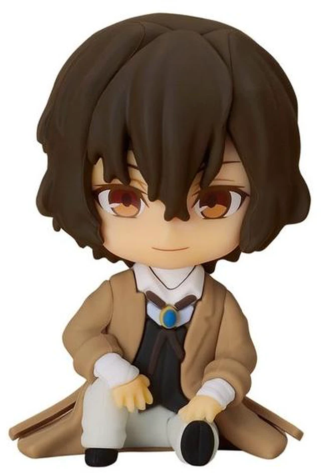 Main image of Japan Nendoroid Plus Bungo Stray Dogs Osamu Dazai Rubber Mascot