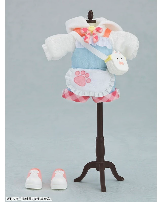 Alt view image 4 of 6 - Japan Nendoroid Doll Outfit Set: Wannwan Blue Sky Picnic
